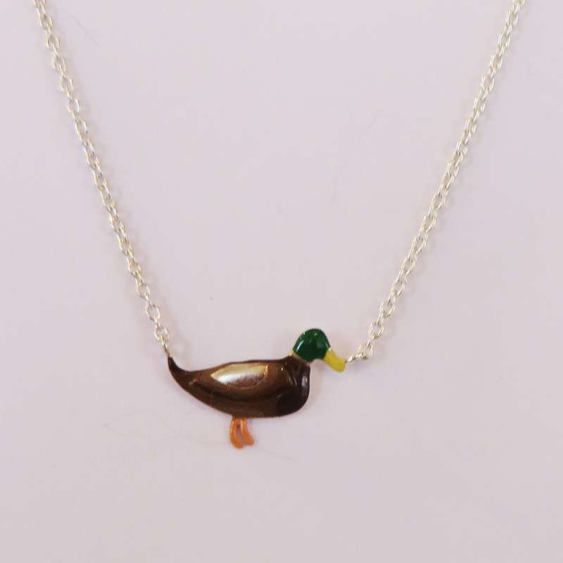 Male Duck Necklace